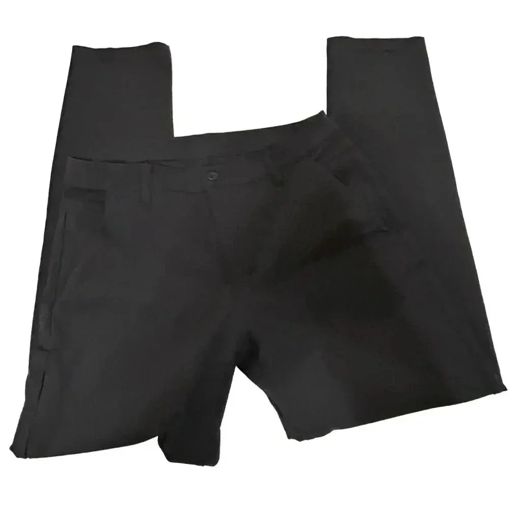 BYLT Everyday Pant 2.0 Sz 34x30 Dark charcoal gray Slim Fit Tapered Zip Pocket